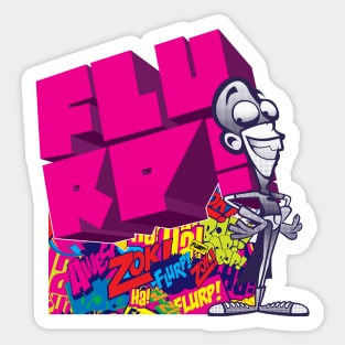 Flurpy Fanboy! Sticker